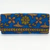 Beaded Clutch- Regent Blue Gold