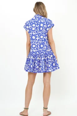 Cap Sleeve Mini- Eclipse Blue
