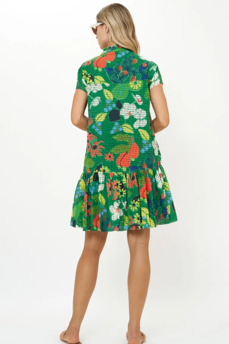 Cap Sleeve Mini- Sutton Green