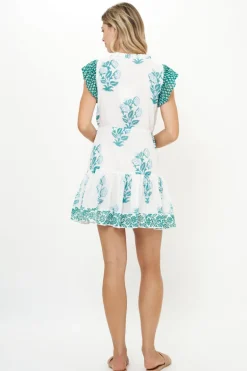 Cinched Flirty Short- Salvia Green