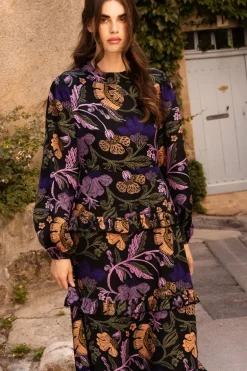 Mock Neck Maxi- Turin Peri