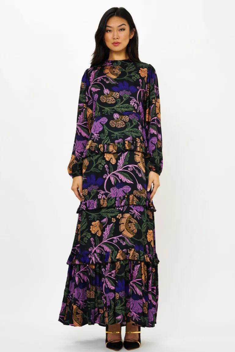 Mock Neck Maxi- Turin Peri