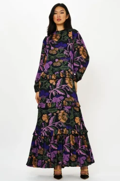Mock Neck Maxi- Turin Peri