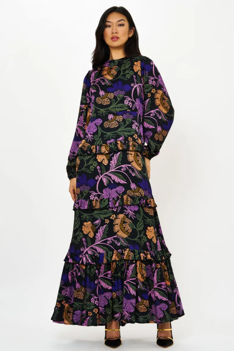 Mock Neck Maxi- Turin Peri