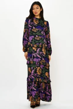 Mock Neck Maxi- Turin Peri