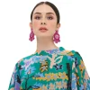 Neptune Earrings- Shiny Pink