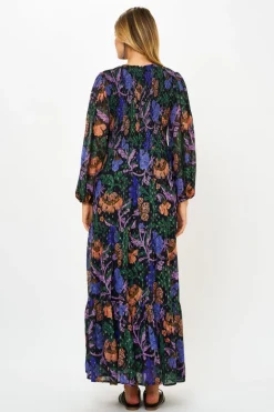 Smocked Top Maxi- Turin Peri