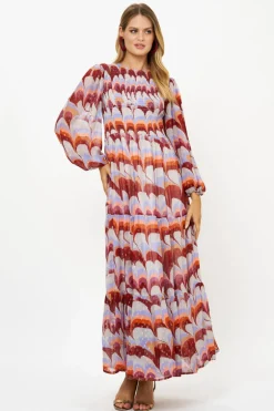 Smocked Top Maxi- Venice Cognac