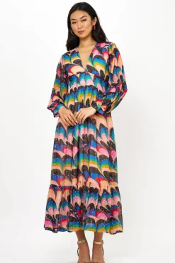 Tie Back Maxi- Venice Blue