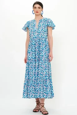 V-Neck Maxi- Lingon Wine