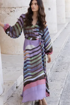Wrap Dress- Solstice Lilac