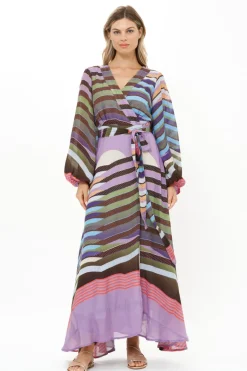 Wrap Dress- Solstice Lilac