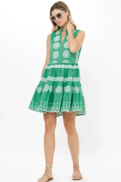Yoke Dress- Soleil Sage